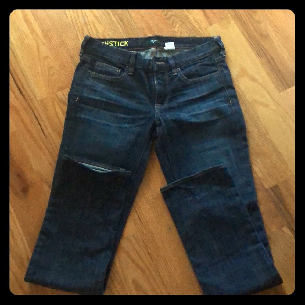 J Crew Matchstick jeans